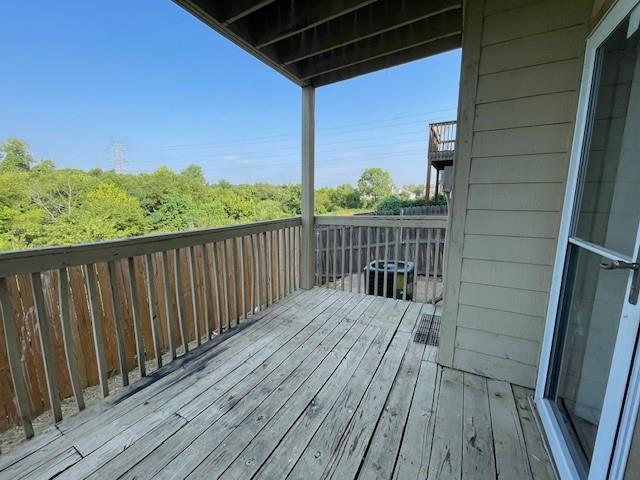 3953 Vista Mar Drive Fort Worth, TX 76040 - Photo 23 of 26 a view of a balcony with wooden floor