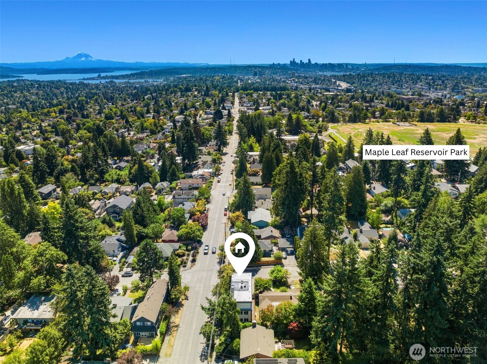 1256 Northeast 89th Street Seattle, WA 98115 - Photo 36 of 37 a view of a city