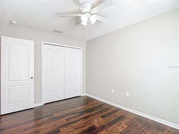 wooden floor in an empty room
