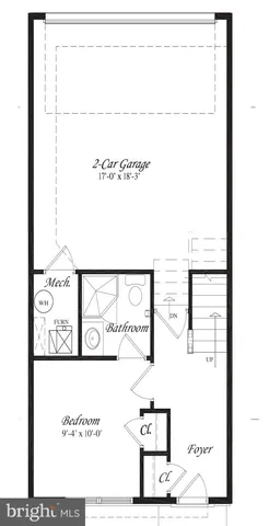 a view of a brick building next to a yard