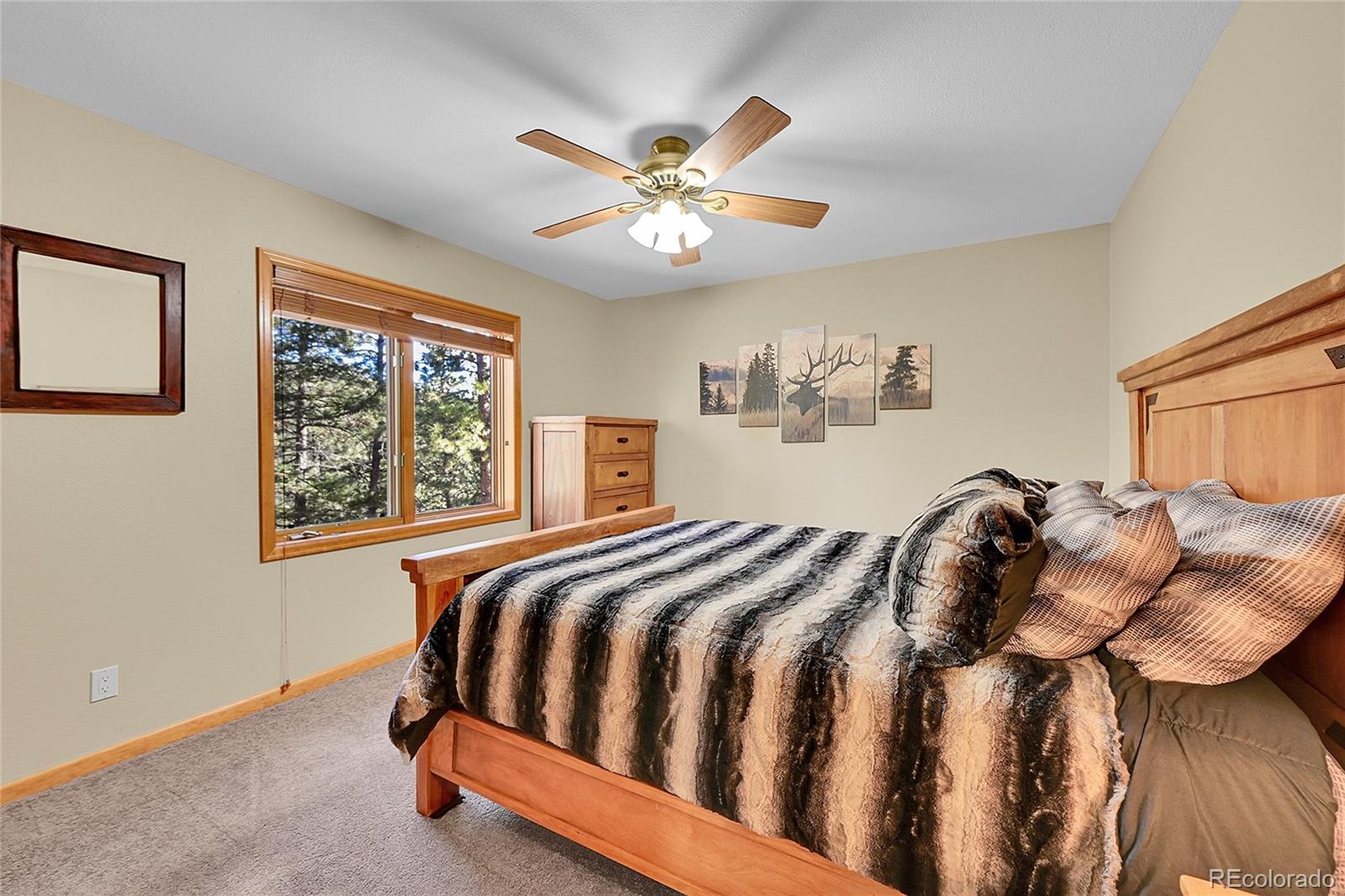 502 County Road 1034 Bailey, CO 80421 - Photo 11 of 20 a bedroom with a bed and window