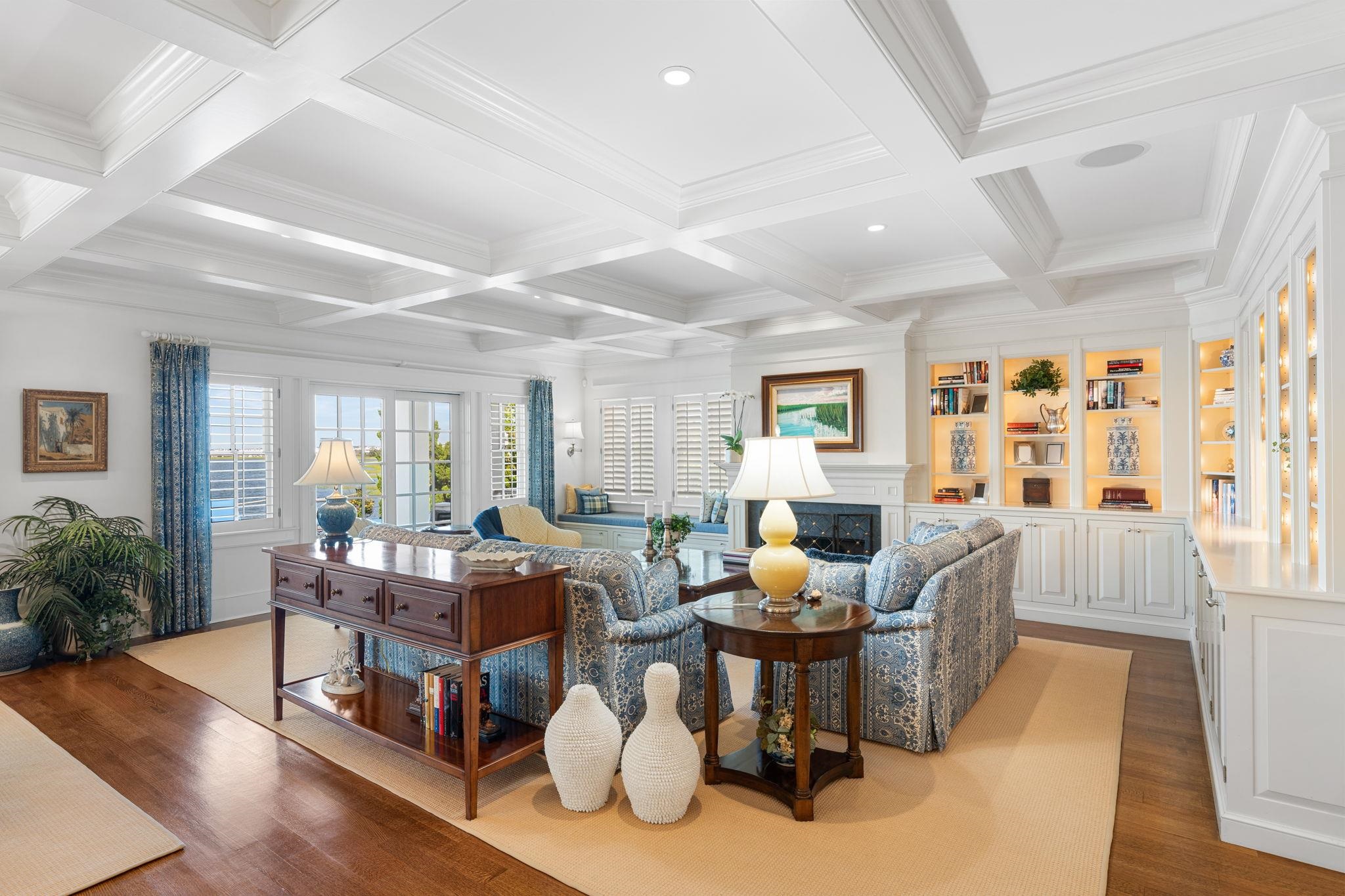 501 42nd Street Avalon, NJ 08202 - Photo 18 of 50 a living room with furniture couches and a large window