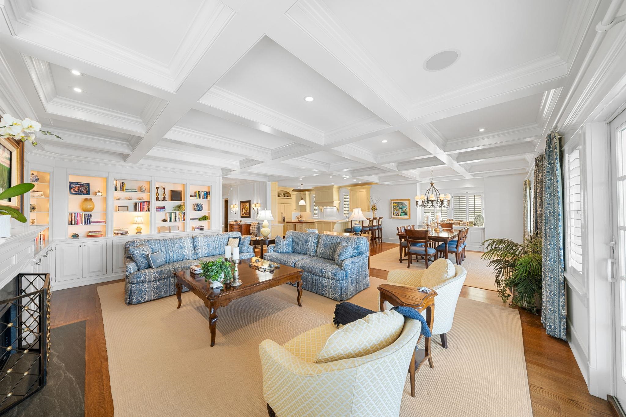 501 42nd Street Avalon, NJ 08202 - Photo 20 of 50 a living room with furniture and a large window