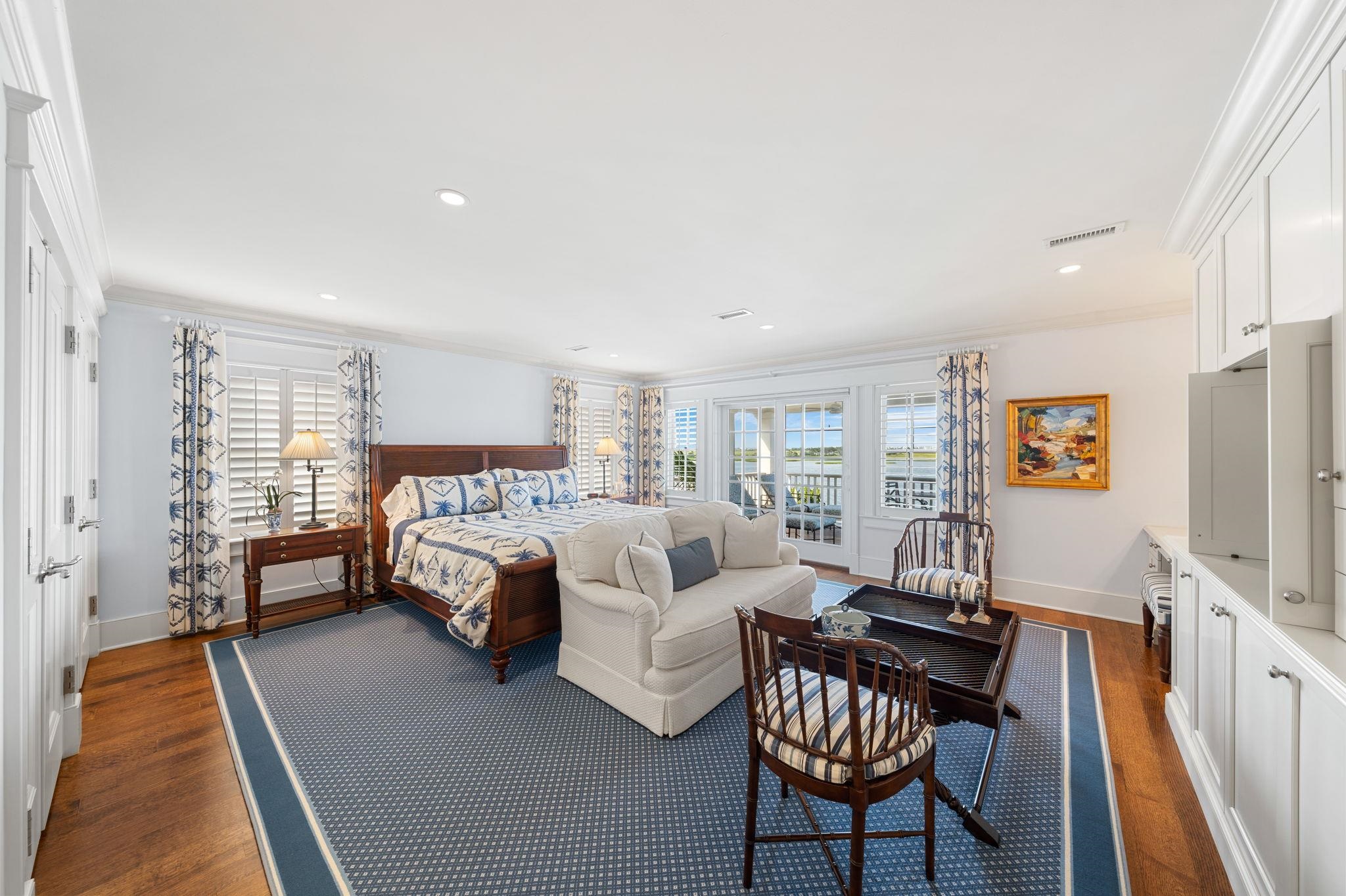 501 42nd Street Avalon, NJ 08202 - Photo 33 of 50 a bedroom with furniture and a flat screen tv