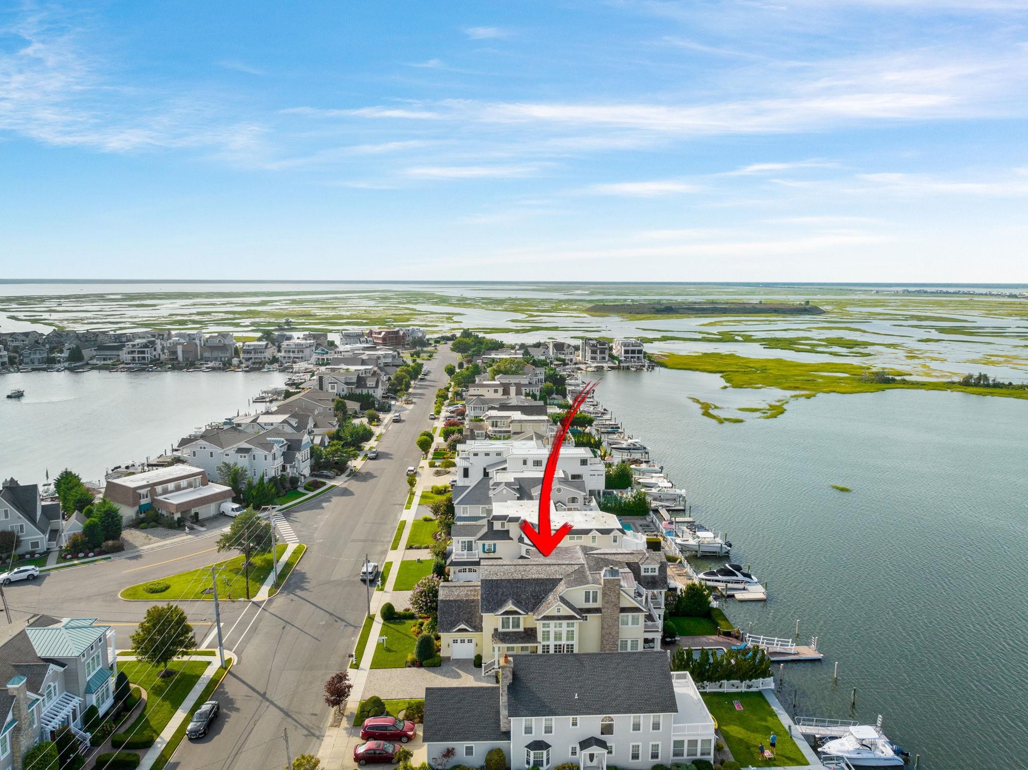 501 42nd Street Avalon, NJ 08202 - Photo 5 of 50 a view of a city and lake view