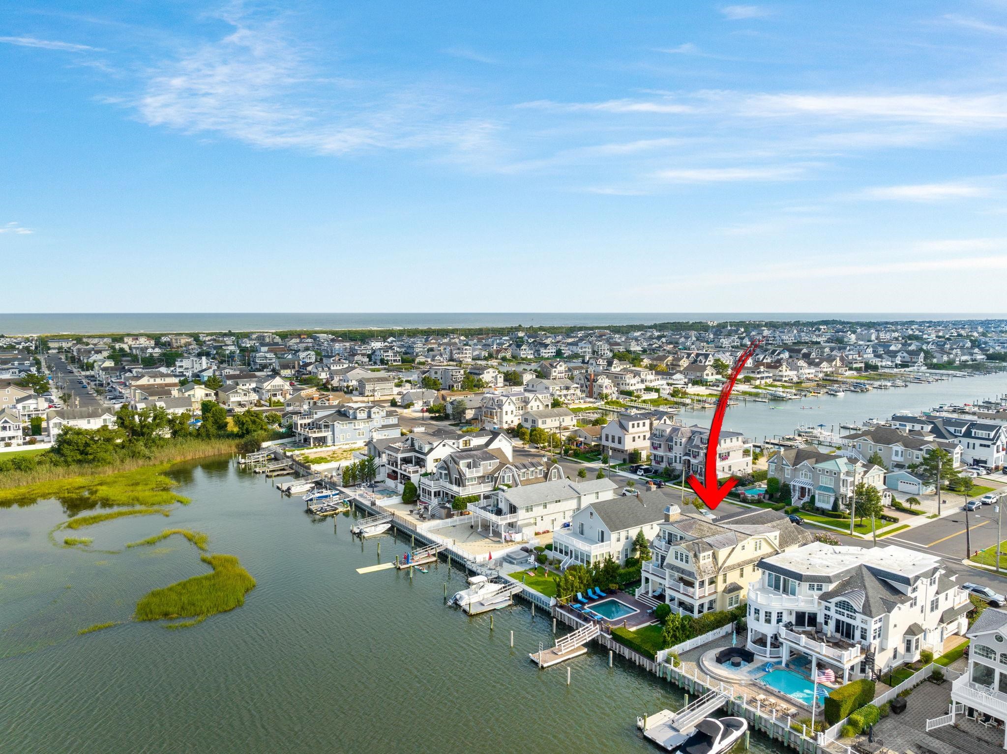 501 42nd Street Avalon, NJ 08202 - Photo 6 of 50 an aerial view of residential houses with outdoor space