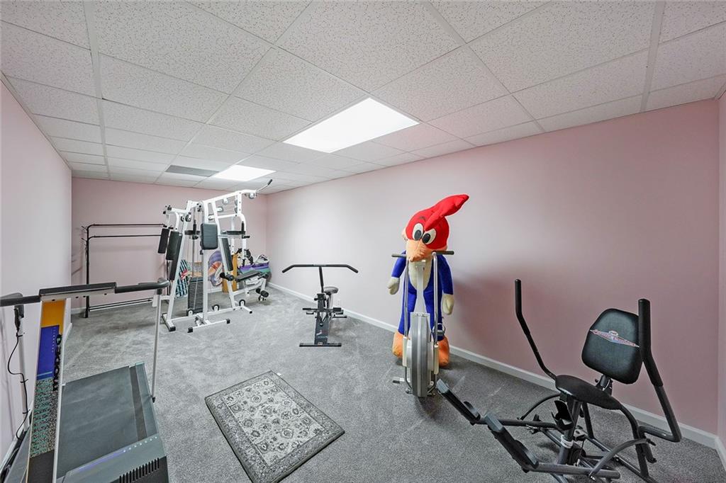 1827 Poplar Springs Road Hiram, GA 30141 - Photo 28 of 45 a view of a room with gym equipment