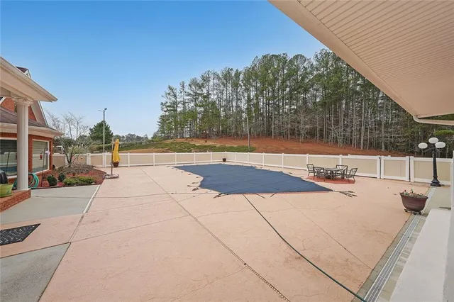 a view of a building with a outdoor space