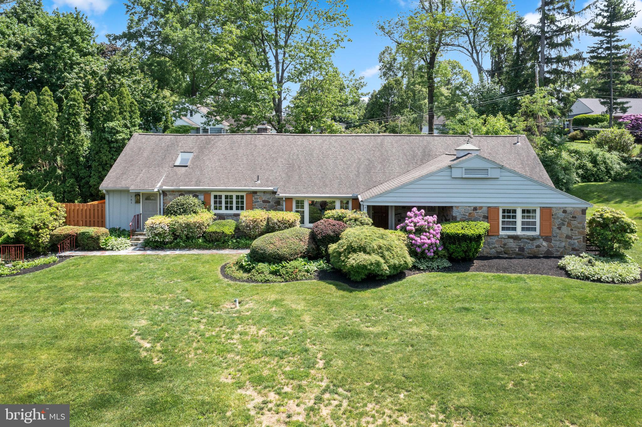 761 Mt Moro Road Villanova, PA 19085 - Photo 2 of 28 Front View of Home