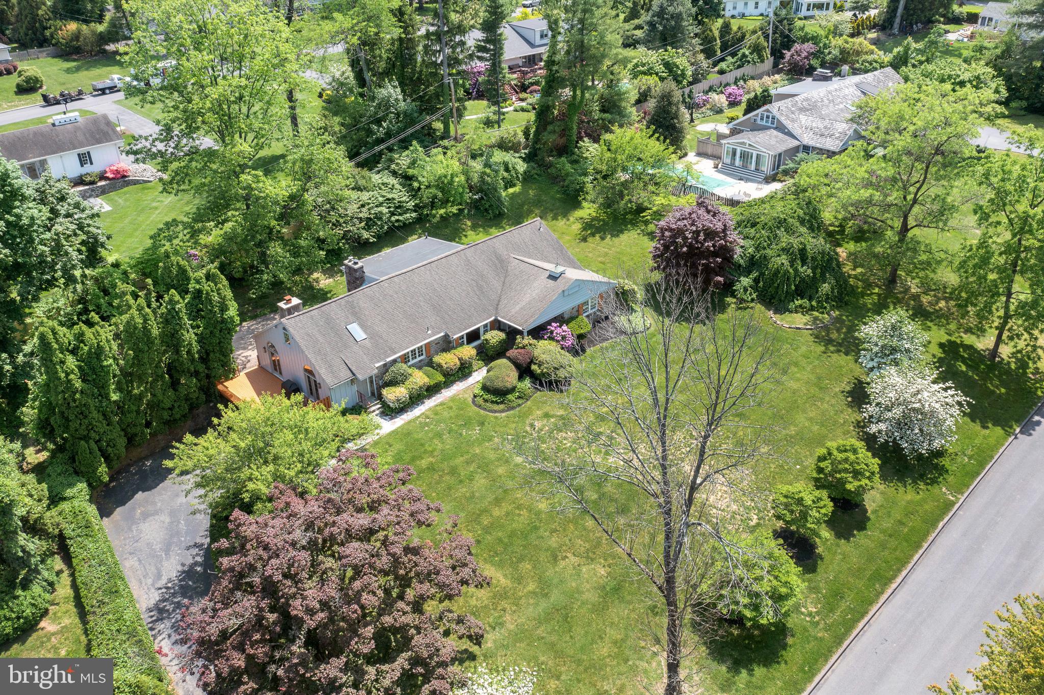 761 Mt Moro Road Villanova, PA 19085 - Photo 4 of 28 Situated on .75 of an acre!