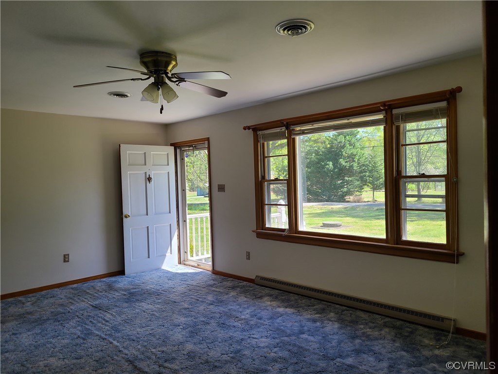 1120 Dotson Road Henrico, VA 23231 - Photo 10 of 27 Living room with hardwood under carpet