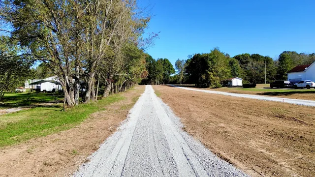a view of an outdoor space with a lake view