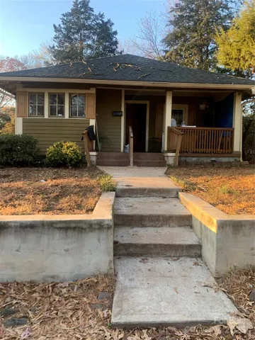 a view of house and front door