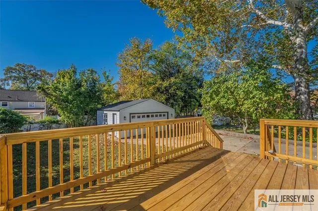 a view of a house with wooden floor
