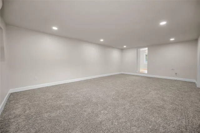 a view of empty room