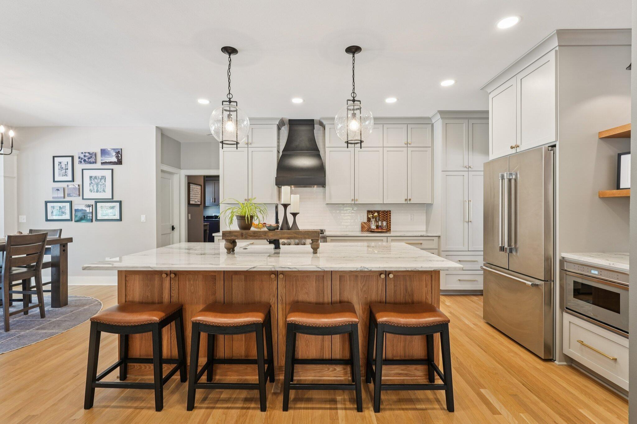 W331N3460 Maplewood Road Nashotah, WI 53058 - Photo 23 of 78 Center island with seating