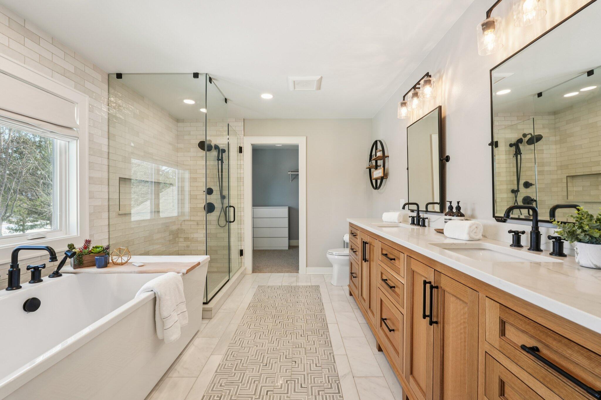 W331N3460 Maplewood Road Nashotah, WI 53058 - Photo 49 of 78 Gorgeous remodeled Primary Bath