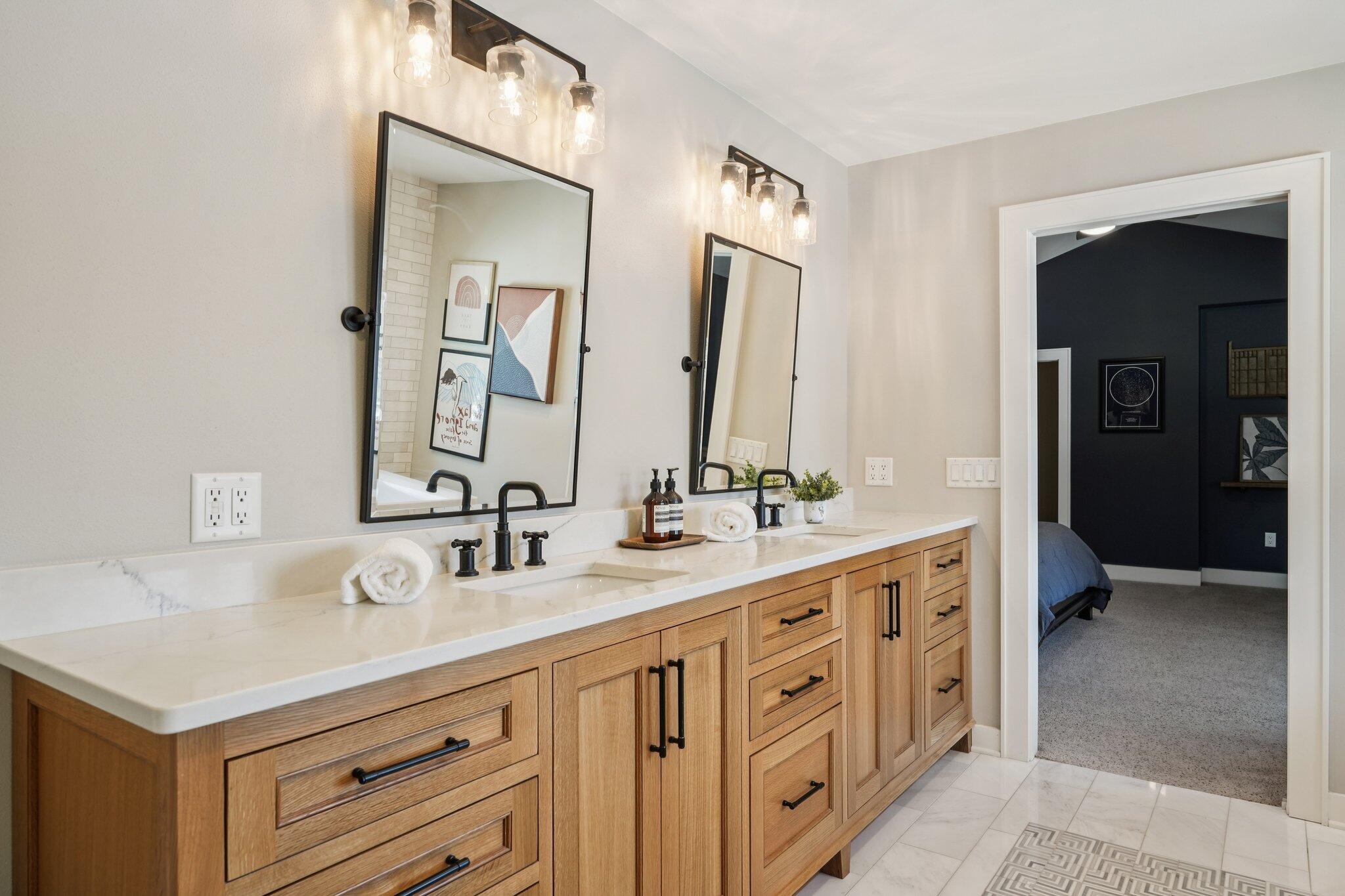 W331N3460 Maplewood Road Nashotah, WI 53058 - Photo 51 of 78 Dual vanity in Primary bath