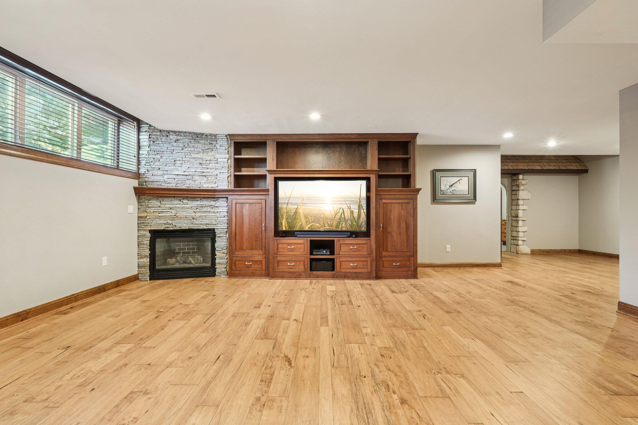 W331N3460 Maplewood Road Nashotah, WI 53058 - Photo 61 of 78 Finished LL with built ins an GFP