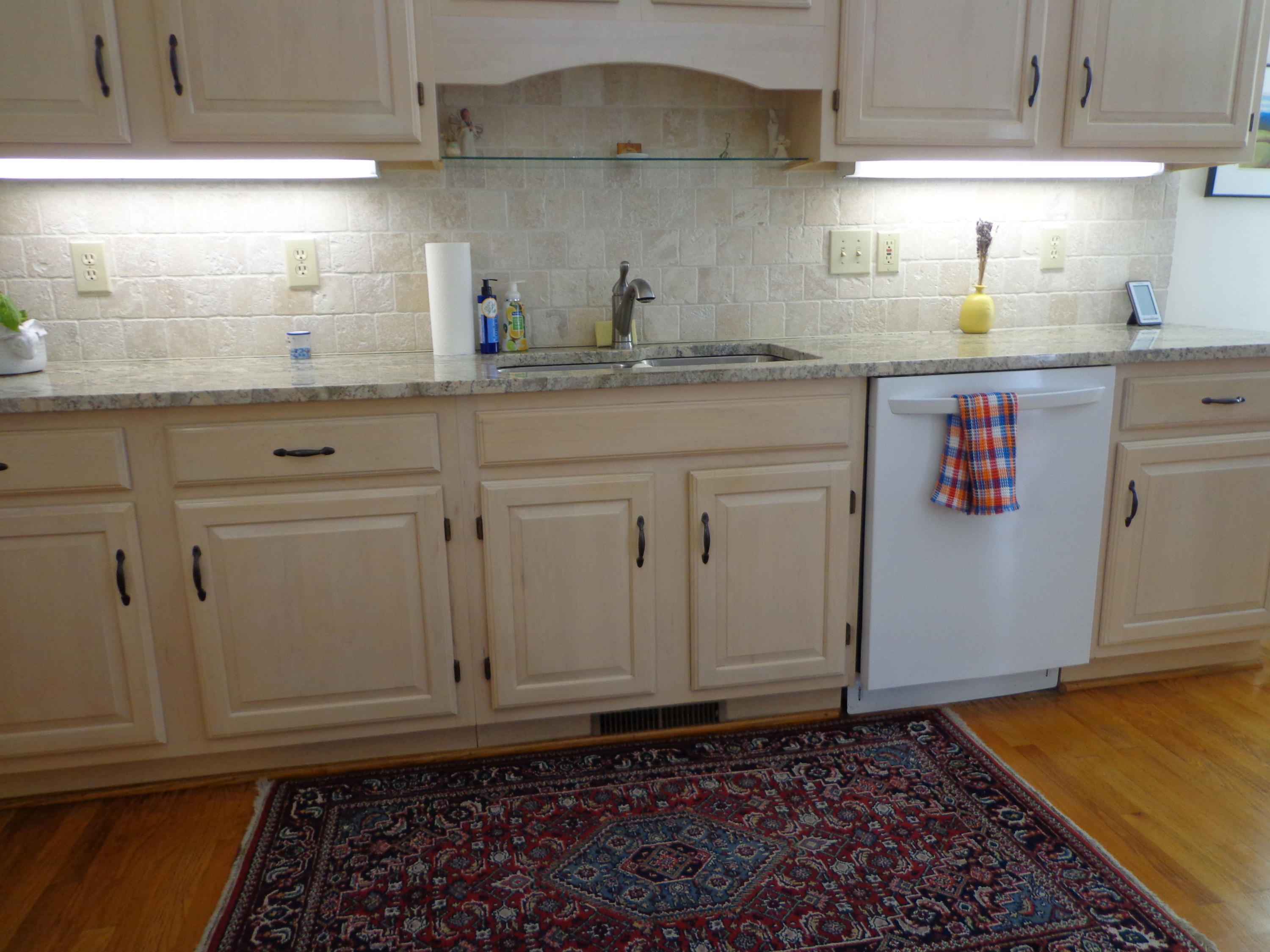 1908 McVitty Road Salem, VA 24153 - Photo 15 of 44 a kitchen with granite countertop cabinets and white appliances