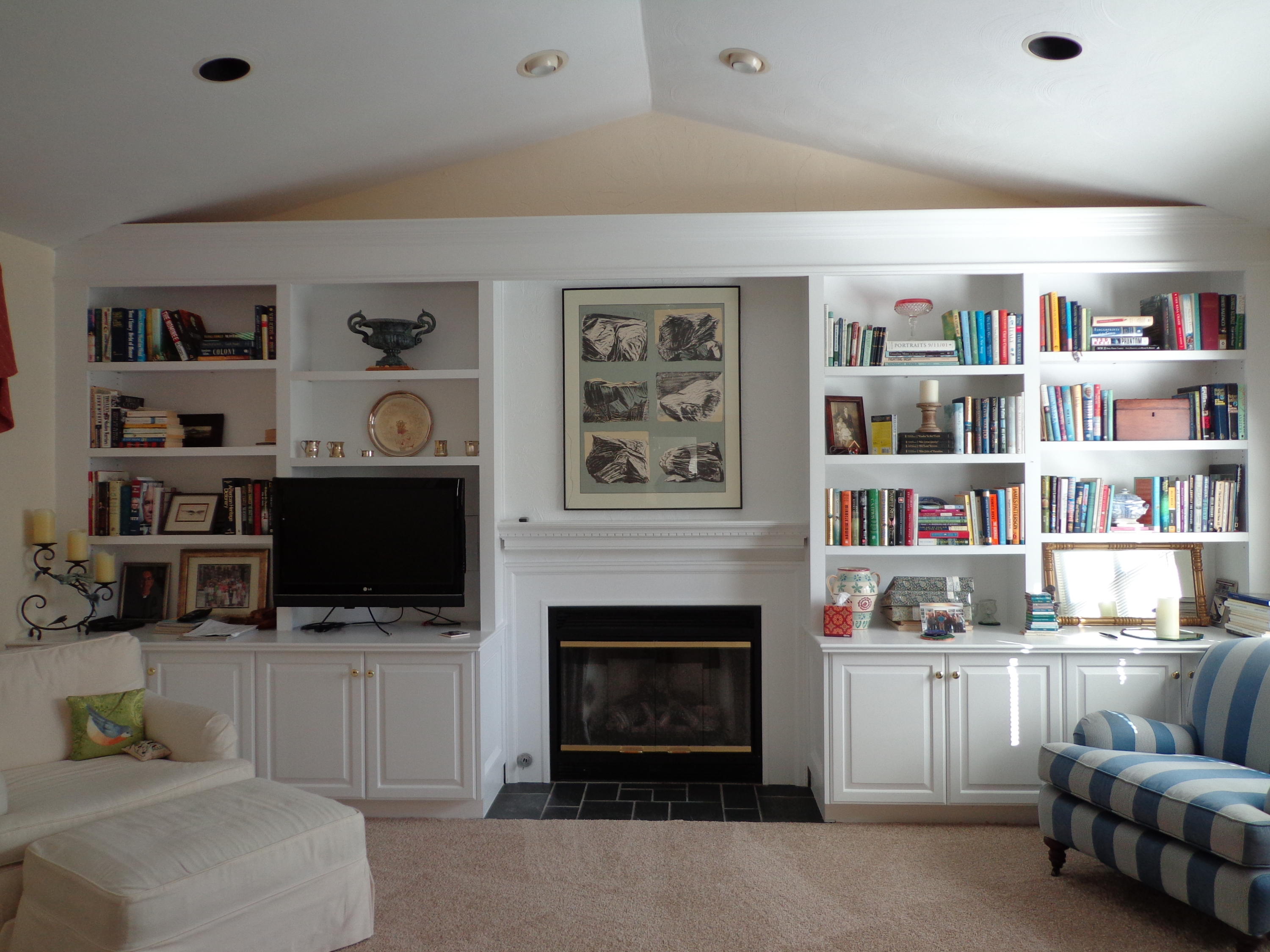 1908 McVitty Road Salem, VA 24153 - Photo 21 of 44 a living room with furniture and a fireplace