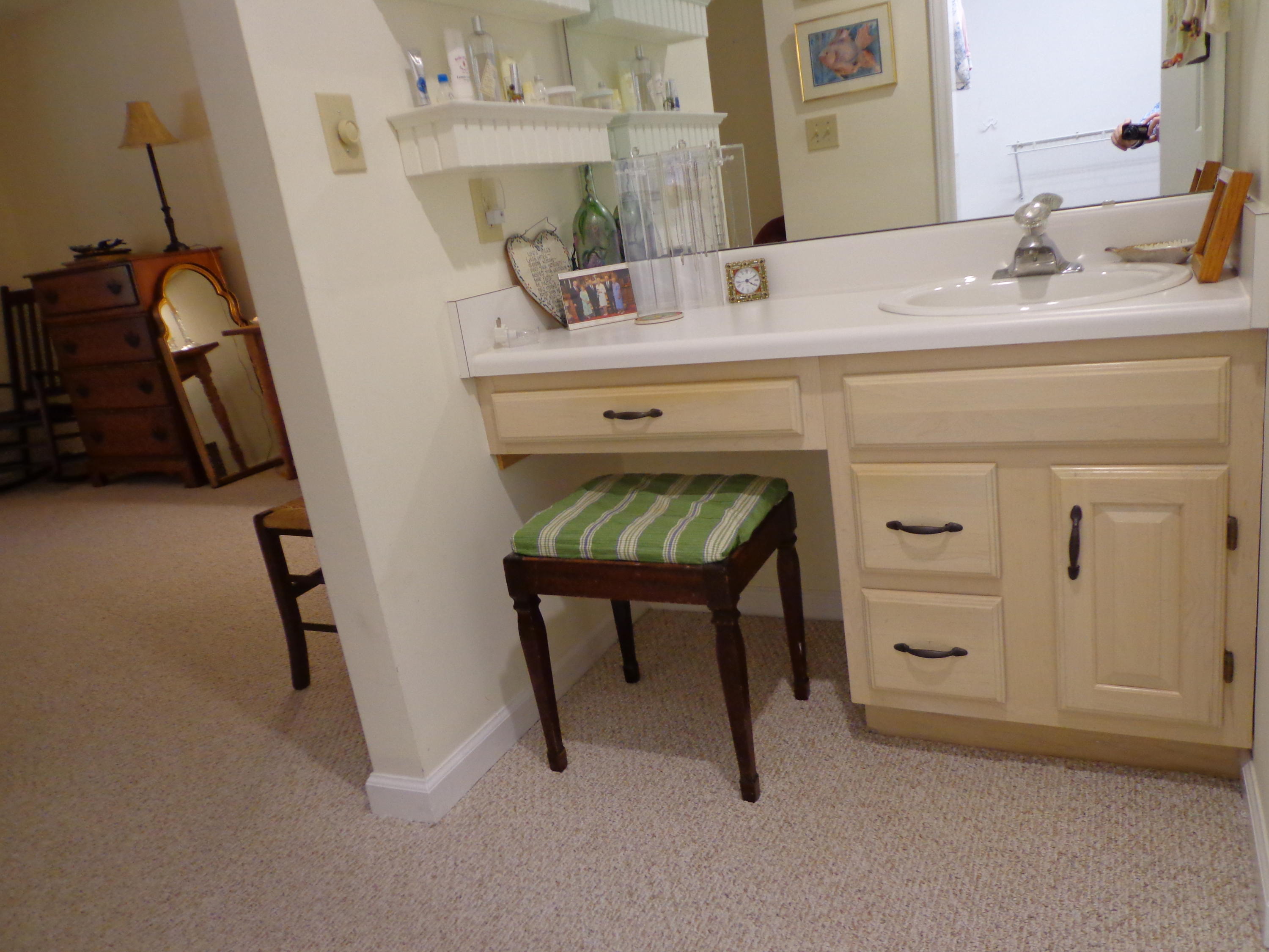 1908 McVitty Road Salem, VA 24153 - Photo 27 of 44 a bathroom with a sink and a mirror