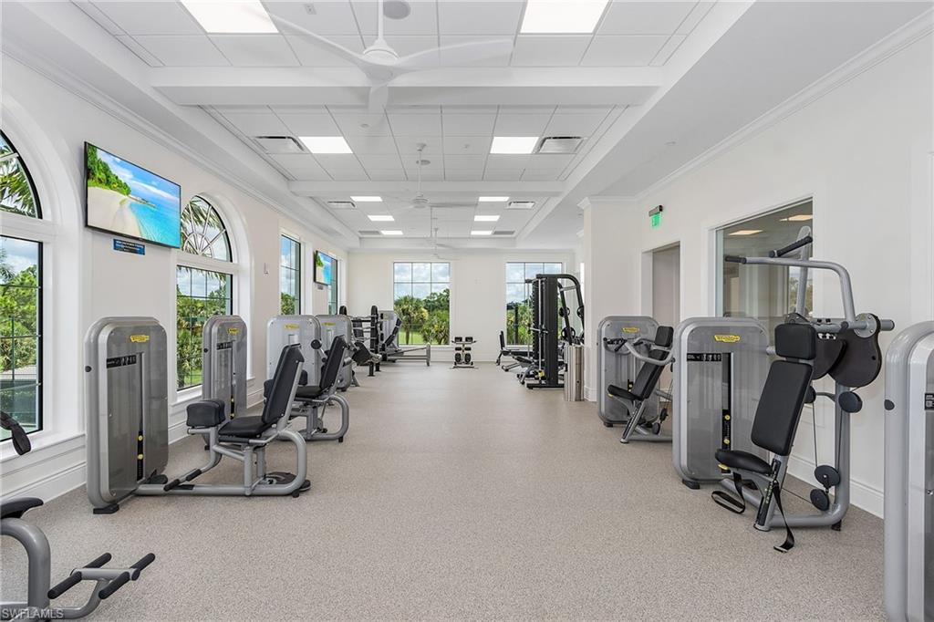 15588 Whitney Lane Naples, FL 34110 - Photo 47 of 47 a view of a room with gym equipment