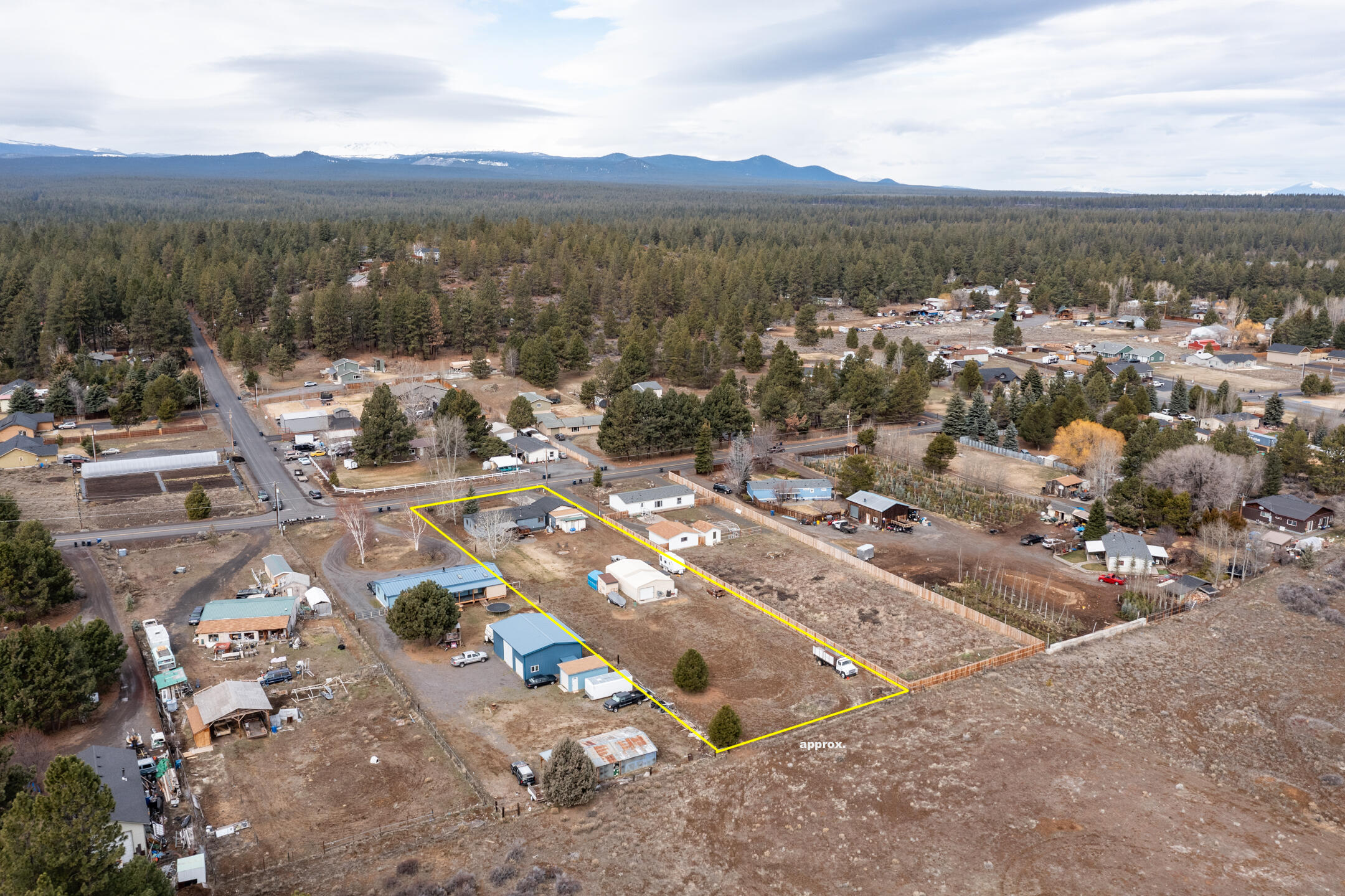 19238 Shoshone Road Bend, OR 97702 - Photo 40 of 41 aerial view of home