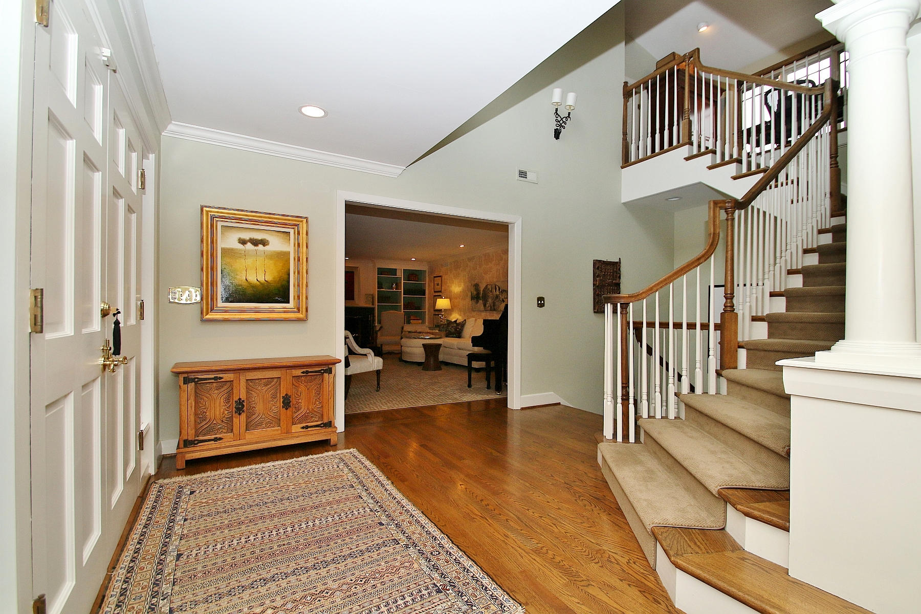 45 Cardinal Road Southwest Roanoke, VA 24014 - Photo 19 of 35 a view of entryway and hall with wooden floor