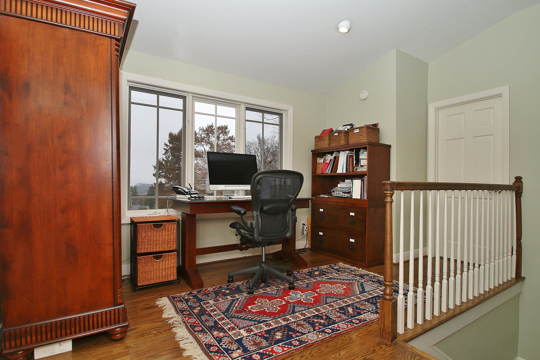 45 Cardinal Road Southwest Roanoke, VA 24014 - Photo 20 of 35 a view of a workspace with furniture and a window