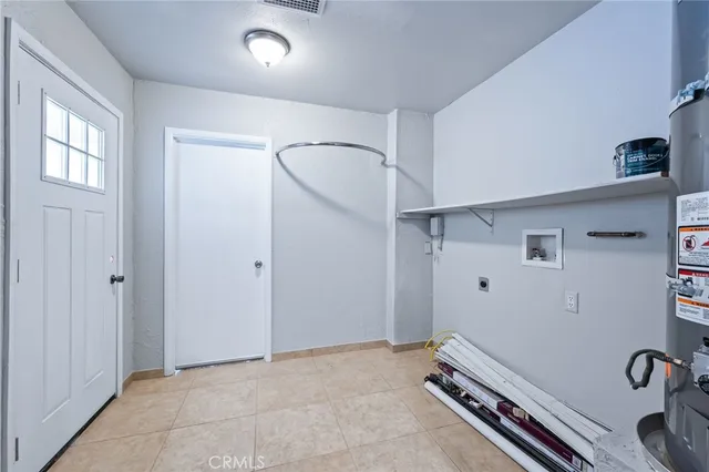 a view of a building with entryway