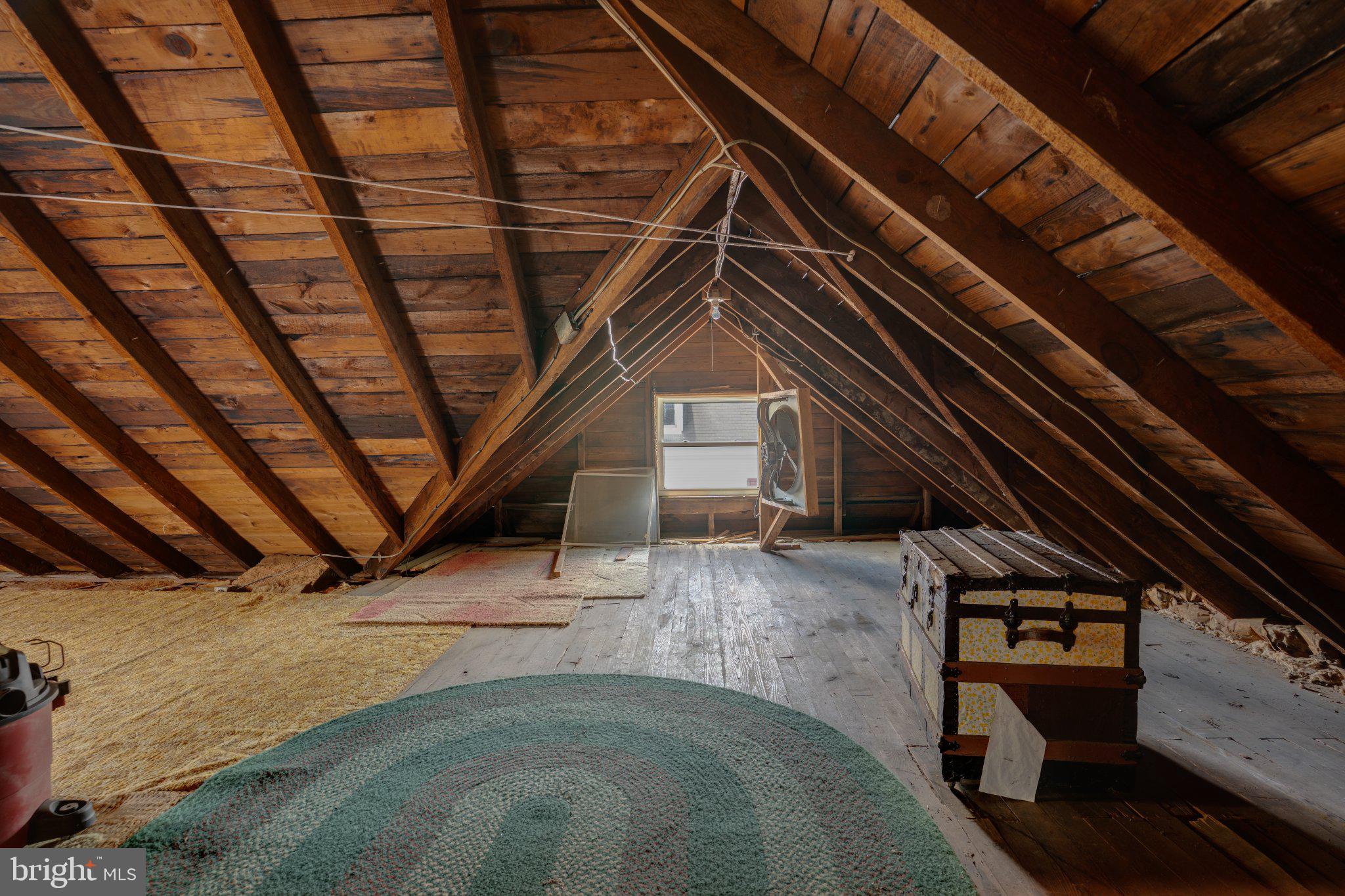 149 Walnut Street Reedsville, PA 17084 - Photo 63 of 83 Charming attic with rustic beams.
