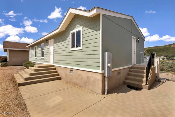 a view of outdoor space and deck