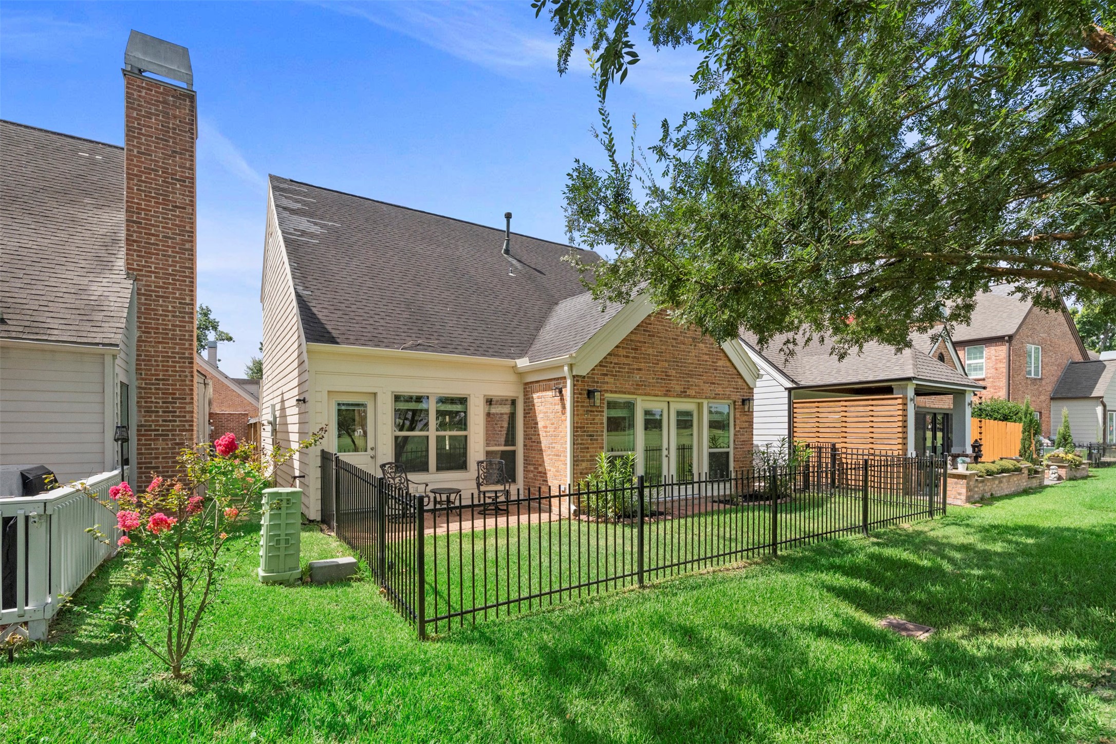 7635 Ameswood Road Houston, TX 77095 - Photo 30 of 39 Fenced back yard and patio.