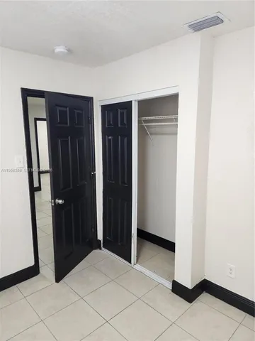 a view of closet area