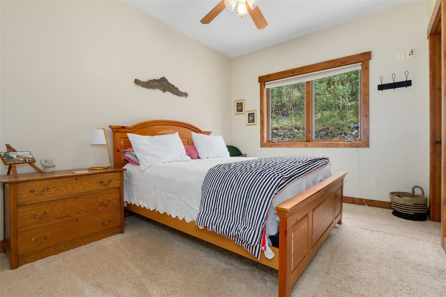 592 Ponderosa Road Fairplay, CO 80440 - Photo 27 of 45 a bed room with a bed and a window