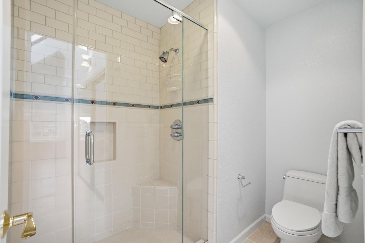 25 Merion Road Half Moon Bay, CA 94019 - Photo 44 of 72 a bathroom with a toilet and a shower