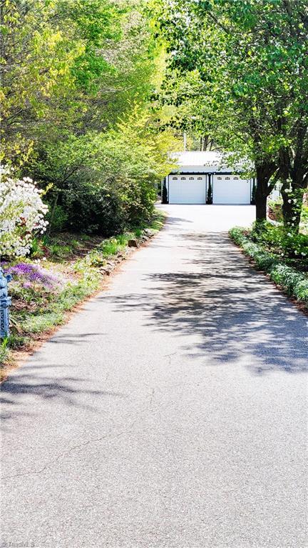 9825 Cherry Grove Road Reidsville, NC 27320 - Photo 2 of 49 Paved, Tree-lined Driveway!