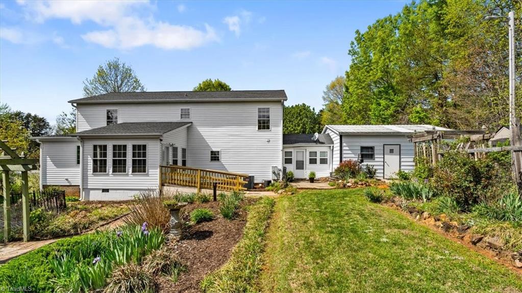 9825 Cherry Grove Road Reidsville, NC 27320 - Photo 35 of 49 LUSH BACKYARD!