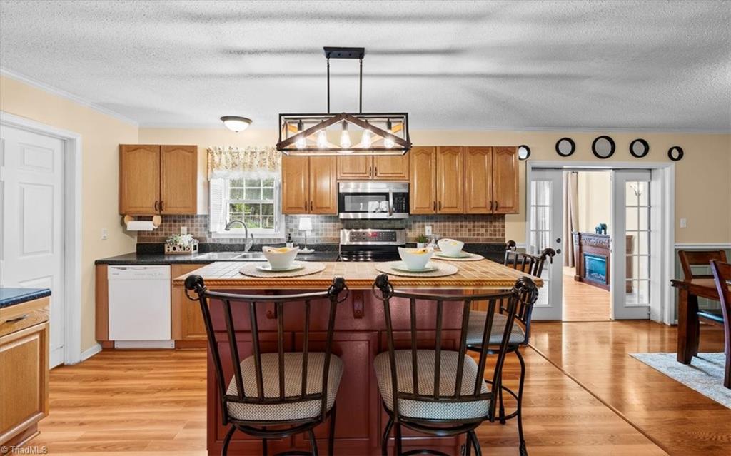 9825 Cherry Grove Road Reidsville, NC 27320 - Photo 6 of 49 KITCHEN ISLAND