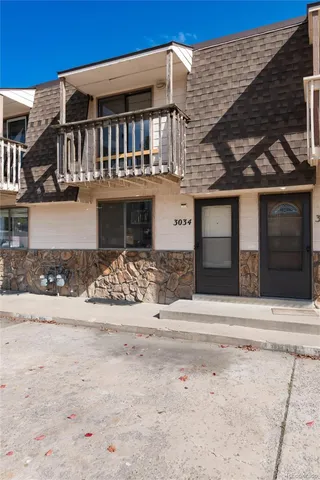 front view of a house with a street