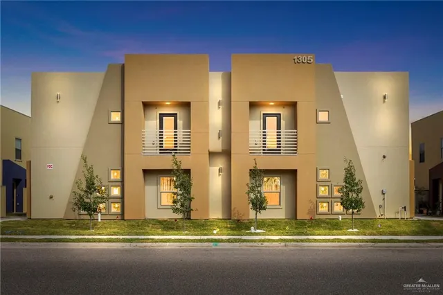 a view of a lobby of a building