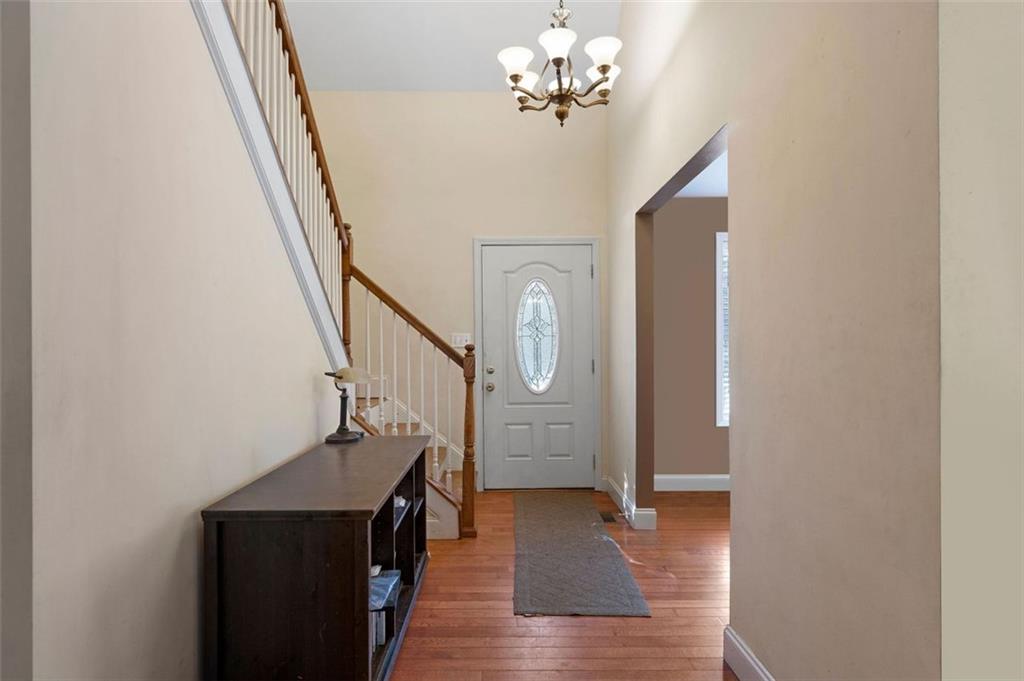 577 Everett Springs Road Southwest Calhoun, GA 30701 - Photo 5 of 34 a view of an entryway with wooden floor
