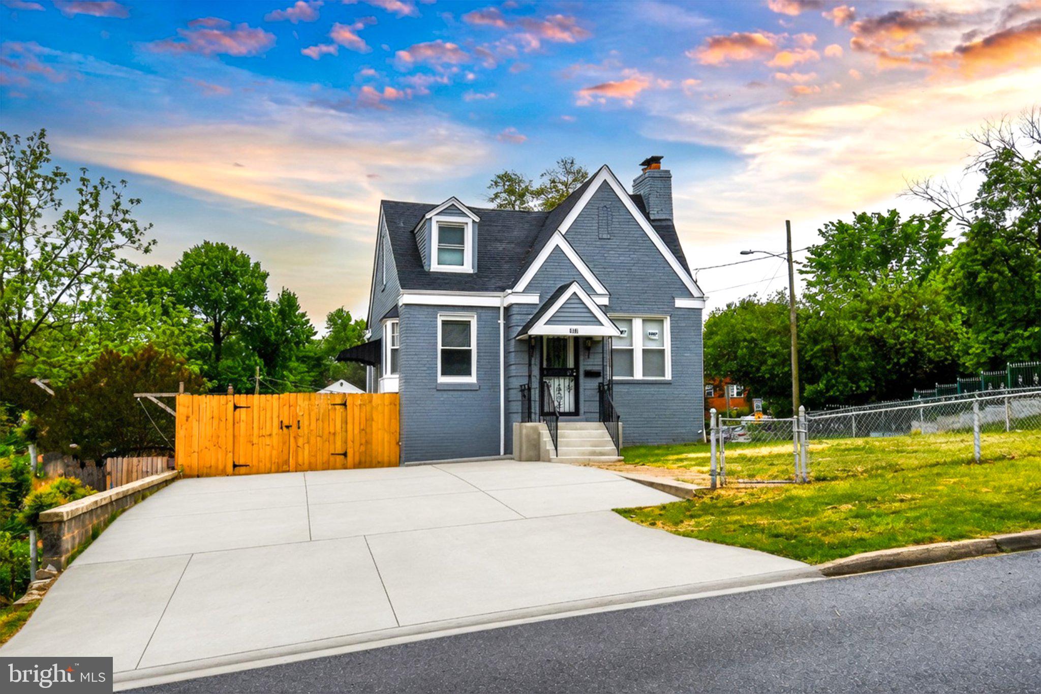 5301 Tilden Road Bladensburg, MD 20710 - Photo 2 of 45 Charming home with vibrant sunset hues.