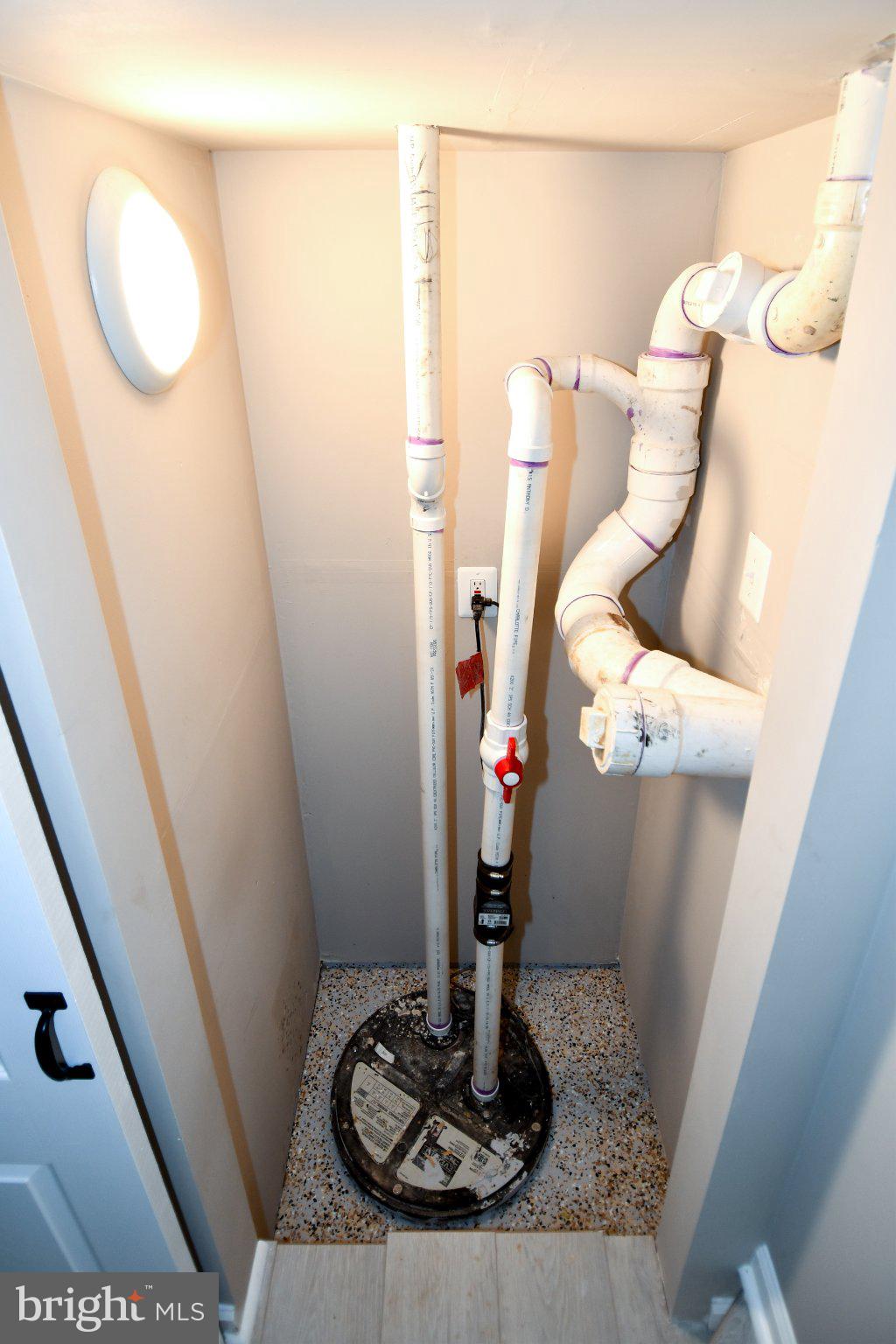 5301 Tilden Road Bladensburg, MD 20710 - Photo 45 of 45 Utility corner with plumbing setup.