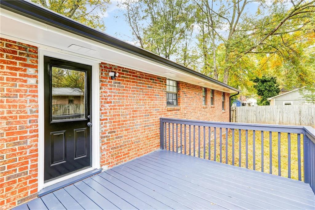 122 Capitol Avenue Winder, GA 30680 - Photo 34 of 34 a view of wooden balcony
