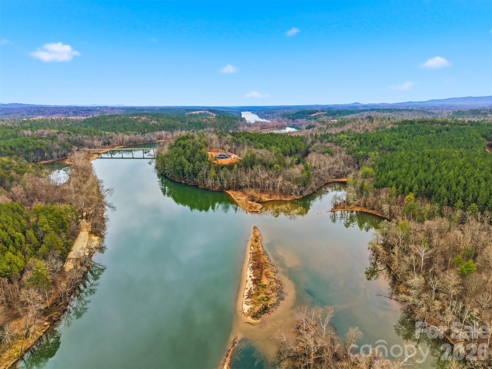 1486 Huffman Bridge Road Morganton, NC 28655 - Photo 9 of 19 a view of lake with city
