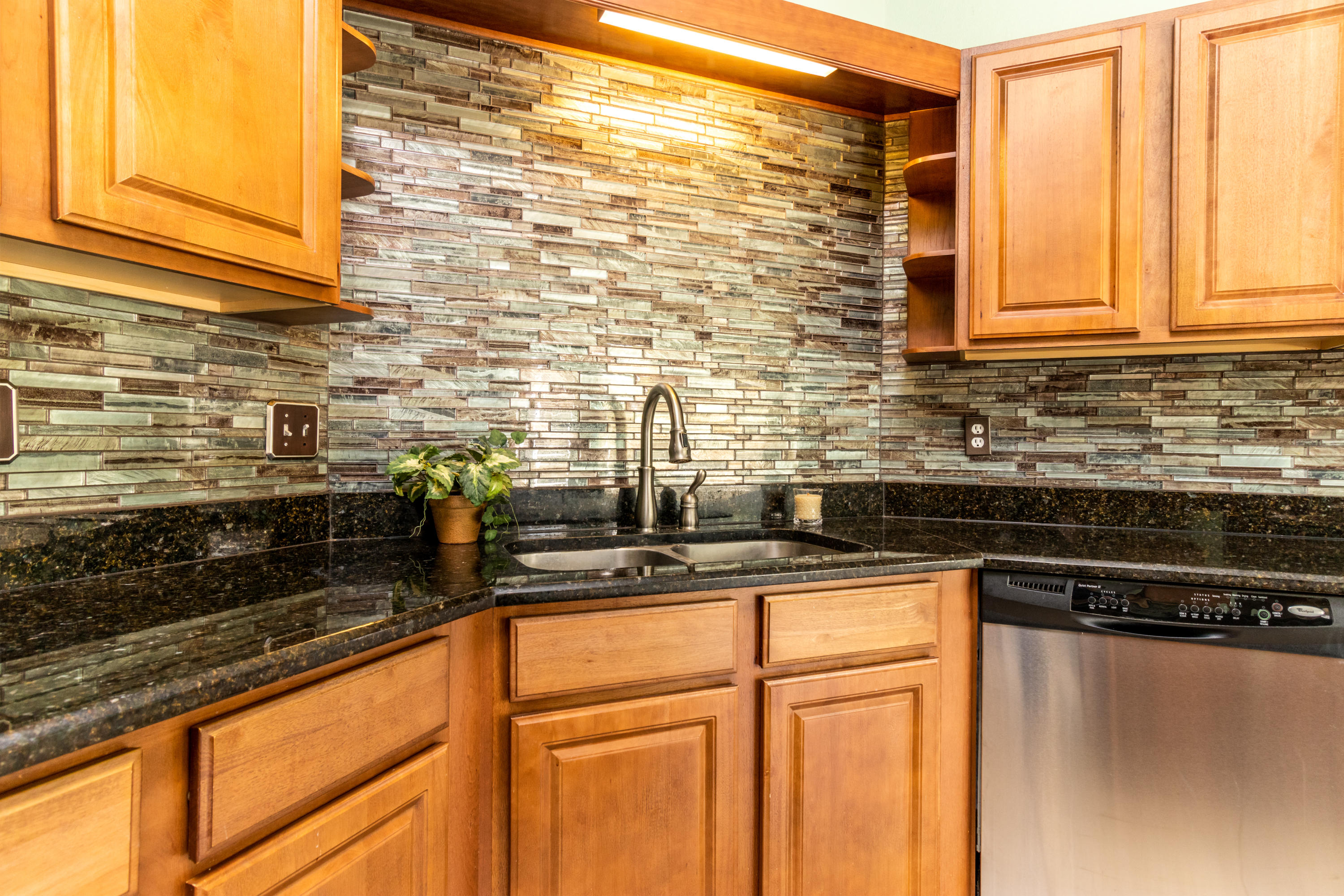 2609 Corner Creek Road Crestview, FL 32536 - Photo 5 of 22 a kitchen with stainless steel appliances granite countertop a sink and a granite counter tops