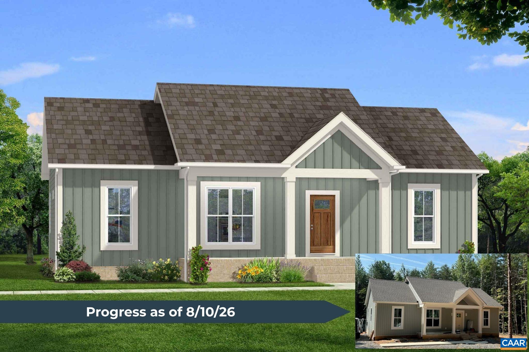Tbd Lot 3 Tbd Road Farmville, VA 23901 - Photo 1 of 18 Rendering & progress photo