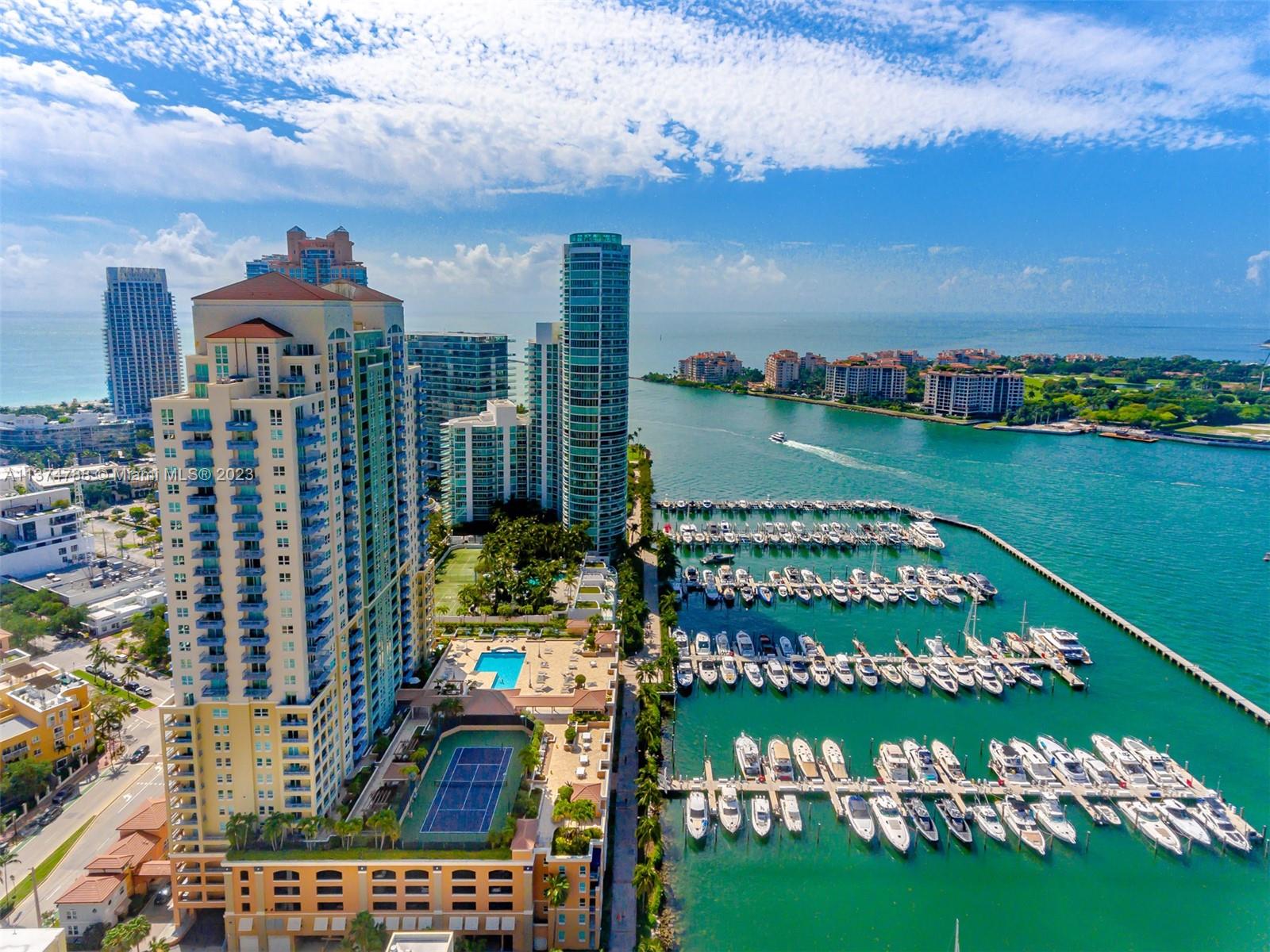 90 Alton Road, Unit 905 Miami Beach, FL 33139 - Photo 31 of 33 a view of a city with ocean